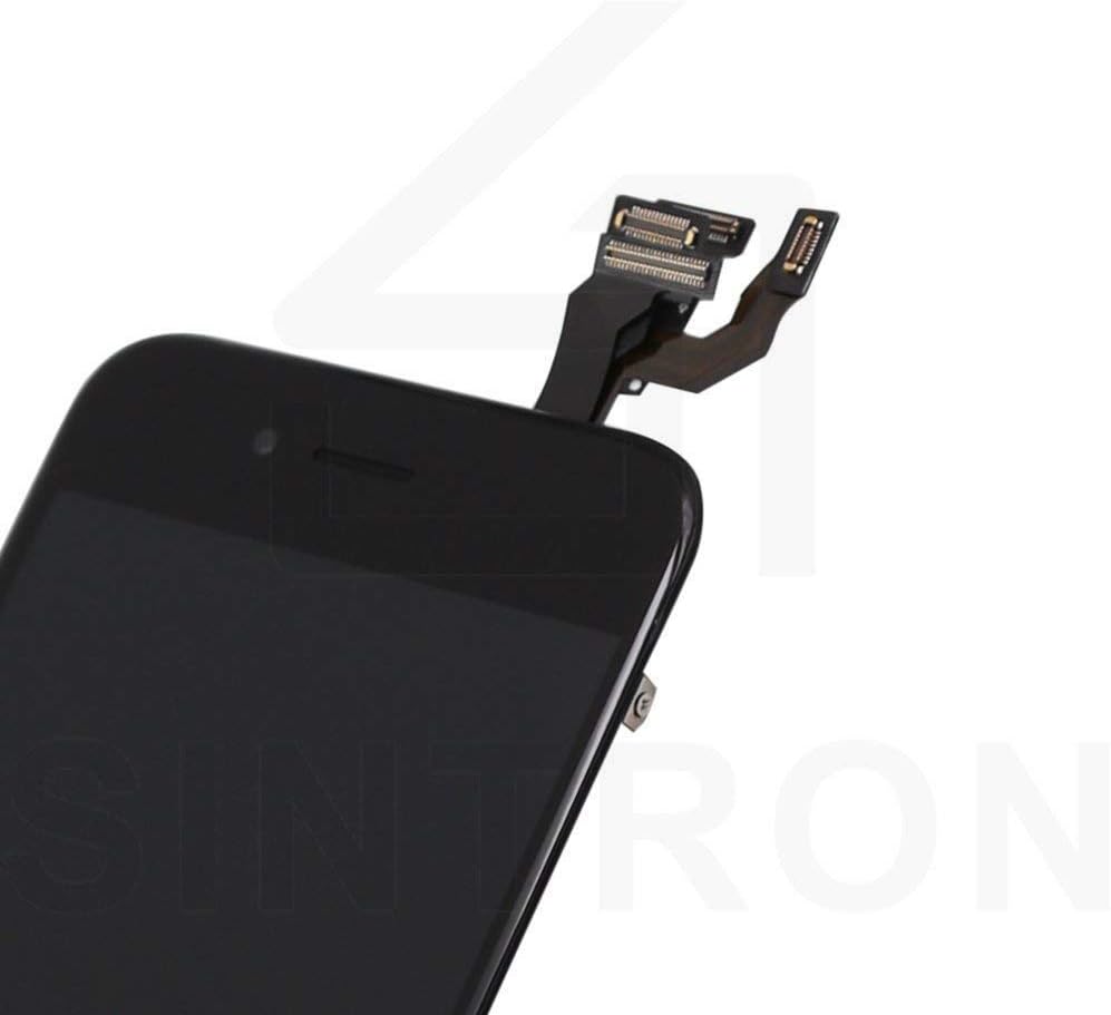 Exсluѕіvе Sресіаl Sintron OEM LCD Screen Replacement - for iPhone 6S Black Fully Assembled Including Original Parts Front Camera, Proximity Sensor, Earpiece, LCD Shield + Tools & Guide
