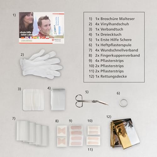 Kit de premiers secours Mil-Tec Molle pochette médicale de voyage