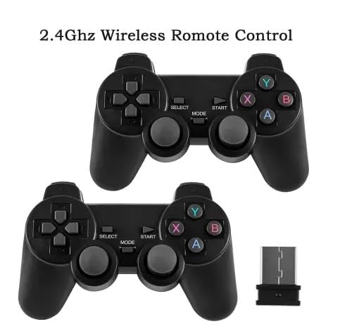 ANTALYA® 2026 4K Gaming Console for TV | 20000+ Built-in Games | Wireless Dual Gamepads | Plug & Play Games| Family Fun Entertainment 4 41tfUiBdMoL