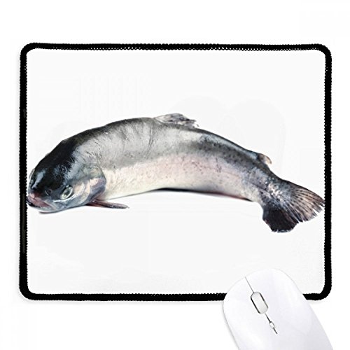 Mousepad juego de oficina DIYthinker Ocean Fish alfombrilla negra antideslizante bordes cosidos