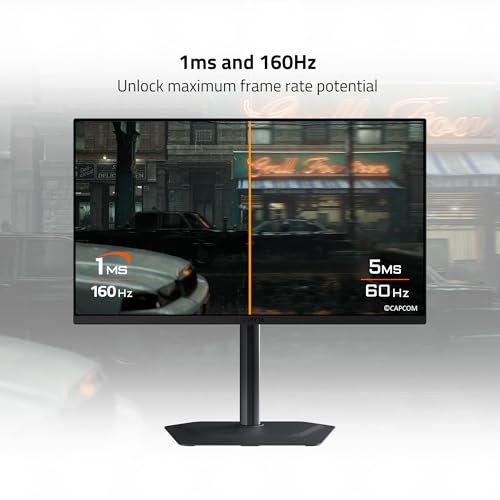 Image of GIGABYTE - M27UP - 27 inch SS IPS Gaming Monitor - UHD 3840x2160-160Hz - 1ms GTG - AMD FreeSync Premium, G-SYNC Compatible - Dual Mode - Type C KVM - HDMI, DP, Type-C - Height and Tilt Adjustable -Black