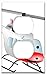 Switch Plate Outlet Cover - Helicopter Chopper Cartoon Fly Copter Flying