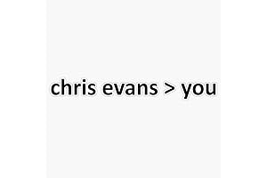 Chris Evans Premium Decal Vinyl Bumper Sticker