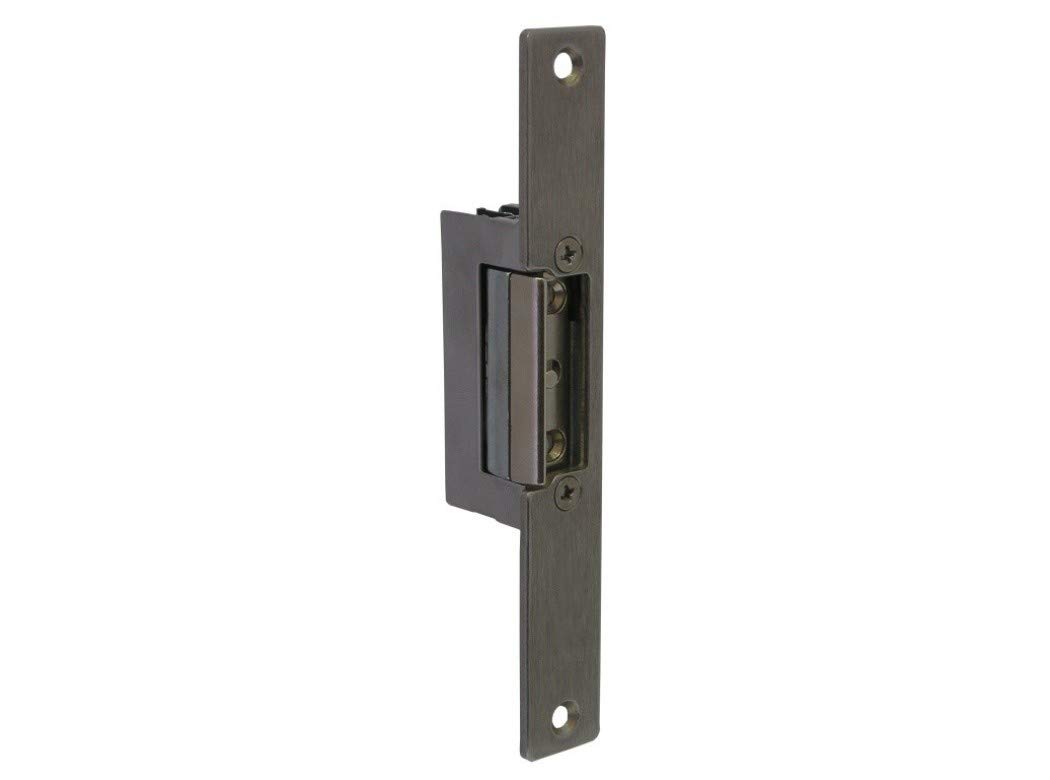 ABREPUERTA ELECTRICO CORRIENTE CONTINUA AUTOMATICO REGULABLE PLACA CORTA 22MM DORCAS GRIS 41 AF-412/S SERIE 41