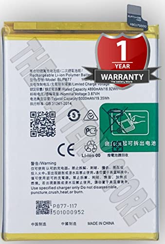 Image of Original BLP877 battrey for Realme 8 /8i Battery with 1 Year Warranty*** (P217)
