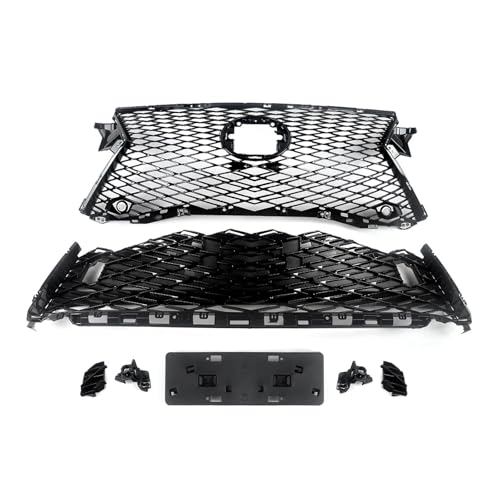 �Ԃ̃t�����g�O���� ���N�T�X RX350 RX350L RX450H 2016-2019 F�X�|�[�c�X�^�C���o���p�[�A�b�p�[�O���� TRD�g�����{�f�B�L�b�g�N���[��