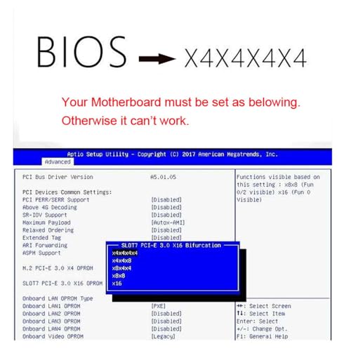 Image of Xiwai PCI-Express 16x to Dual Oculink SFF-8612 SFF-8611 8X VROC Adapter for Mainboard SSD Graphics Card PCIE