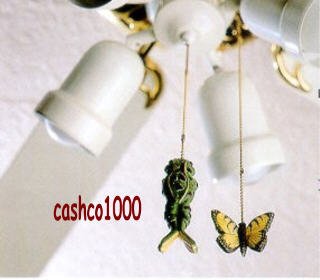 Clementine 5152 Eight Ball Billiards Pool Rack Room Ceiling Fan Light Pull thumb #1