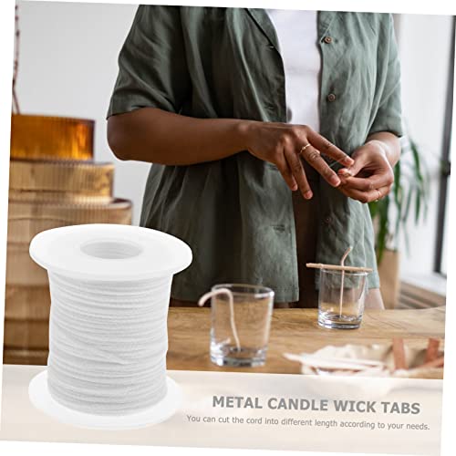 Rollos de mecha para velas de algodón para manualidades miniatura 7