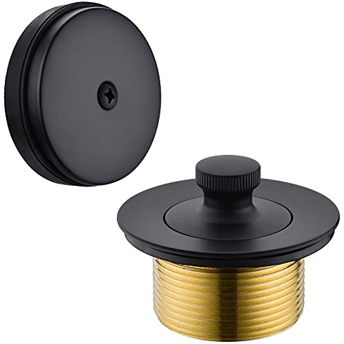 Bestill Bathtub Drain And Overflow Faceplate, Matte Black #TOP25