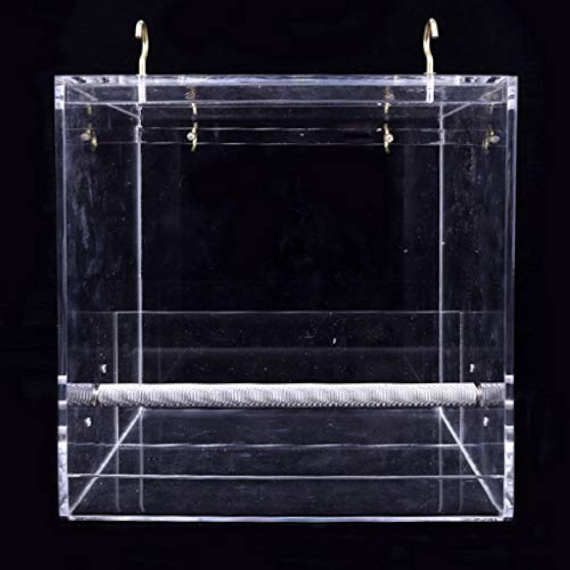 Acrylic Transparent Wild Bird Window Seed Feeder