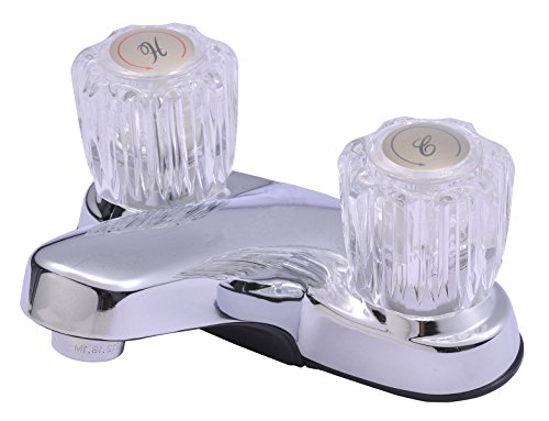 Ultra Faucets UF44100 Classic Collection Two-Handle Centerset Bathroom Sink Faucet, Chrome
