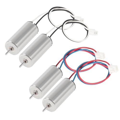 4PCS 615 Motor Coreless Brushed Motors 6x15mm 19000KV Mini DC Motor with Terminal Wire JST-1.25 for RC Quadcopter