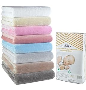 Malika Cashmere-Touch Kinder Spannbettlaken Rosa Doppelpack