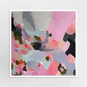 SIGNWIN Framed Canvas Wall Art Colorful Painting Canvas...