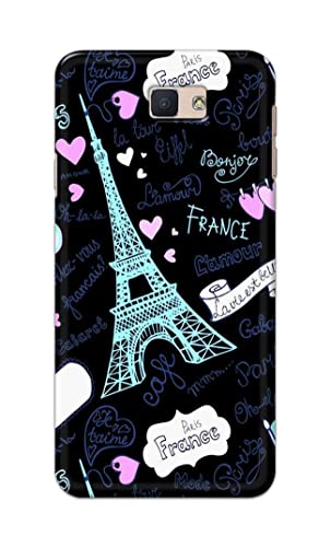 Image of PRINTFIDAA Lovers Famous Place Eiffel Tower in Paris Printed Designer Hard Back Case Cover for Samsung OnNxt / J7 Prime / J7 Prime 2 / On7 Prime / On7 (2016) -(VD) MVN1003