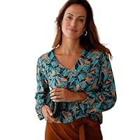 DAXON - Blouse Fluide col V - Femme