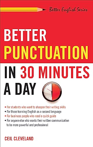 Better Punctuation In 30 Minutes A Day cover