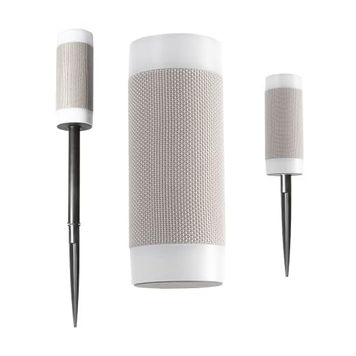 iJoy Tiki Wireless Speaker with 10 Hour Playtime - IP66 Waterproof, Dustproof, Weatherproof Light Up Bluetooth Speaker with LED Lights and Adjustable Stake Height for Use As Wireless Outdoor Speaker