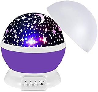purple kids lamp