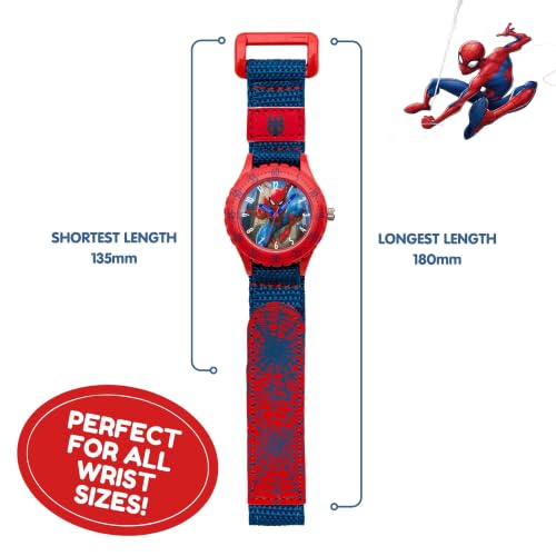 Spiderman Montre Enfant Quartz Analogique Bracelet Textile SPD3495, Sangle – vue 5