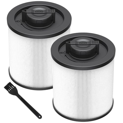 DXVC6910 Cartridge Filter for DEWALT 6-16 Gallon Wet/Dry Vac 2-Pack