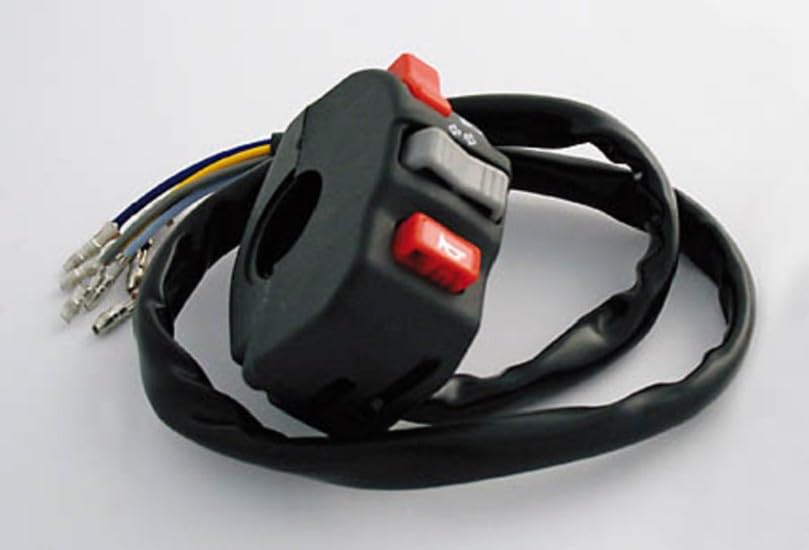 Commodo électrique HIGHSIDER smart étanche avec boutons ergonomiques moto