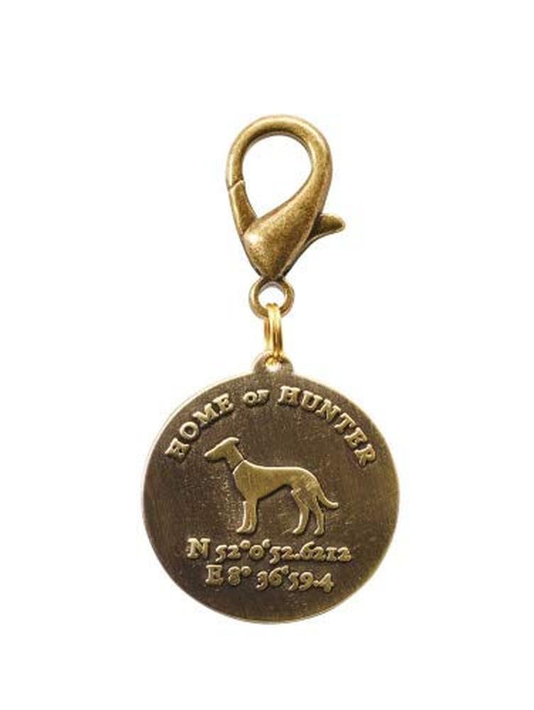 HUNTER Guinzaglio per cani 1,2 x 140 cm oliva con raccordi in ottone