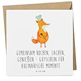 Mr. & Mrs. Panda Geschenkkarte Kochkurs Erlebnisse - Geschenk, Rezepte, Einkaufsgutschein, kreative Küche, Gutschein, Geschenkgutschein, perfekte Wahl, Karte, kulinarische Momente, Gutscheinkarte