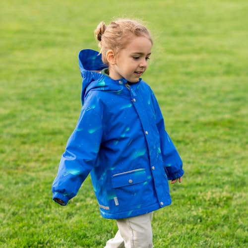 Image of JAN & JUL Waterproof Fleece Lined Rain Jacket, Raincoat for Toddlers and Kids