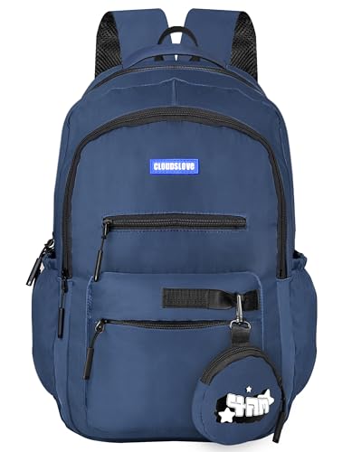 Image of OPTIMA Clouds Love School Bag|Tuition Bag|College Backpack|ForGirls&Women|Waterproof Bag