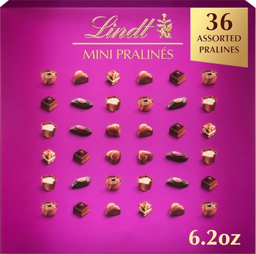 Lindt Mini Pralines Assorted Chocolate Candy...