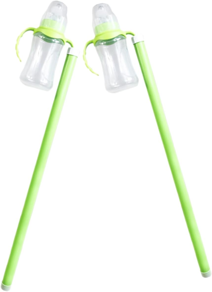 HANABASS 2pcs Carp Bottle Fish Food Feeder for Aquarium Easy to Use Pole for Cherry and Dwarf Carp Construction