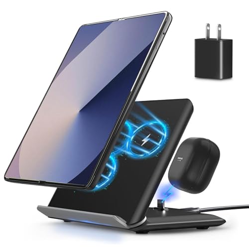 RGBTRON Wireless Charging for Samsung Galaxy Z-Fold Series, 2-in-1, 15W