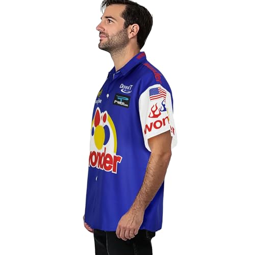 Ricky Bobby Shirt Talladega Nights Short Sleeve Shirt Men's Casual Shirt2