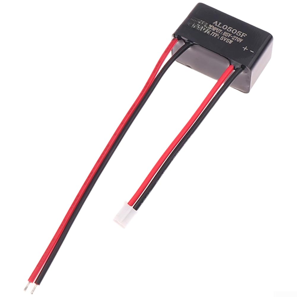 AC DC Converter 220V to 5V 12V 5W Step Down Waterproof Power Supply for Indoor Outdoor Installations (5V5w)