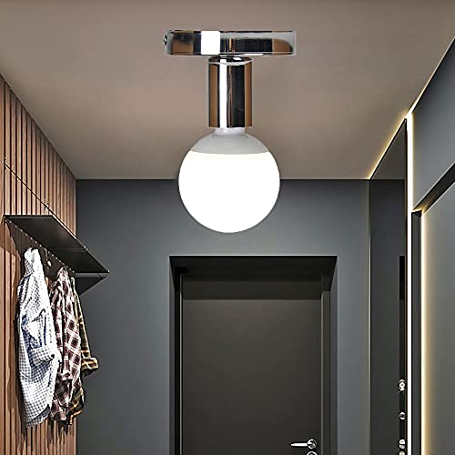 Lampadario a sospensione vintage industriale E27 (argento)