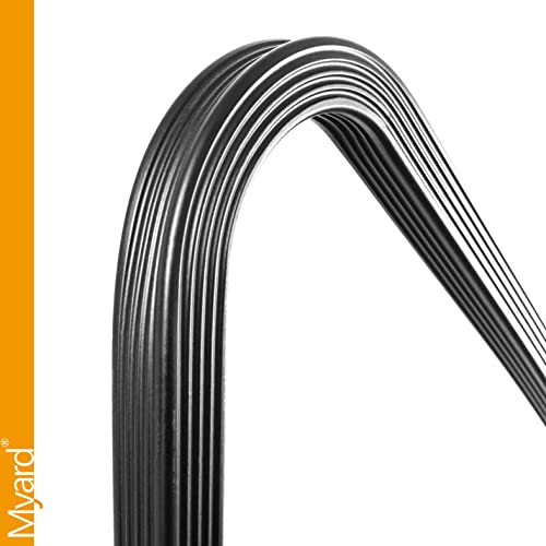 Myard RVH3X Grooved Handrail RVH3X for 3 Step Above 2nd Generation RV Entry Steps, Replacement for MORryde STP214-121H Recreational Vehicle - Thumbnail 6