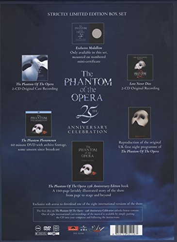 Phantom Of The Opera - 25Th Anniversary Collection [4 CD/1 DVD Box Set]