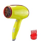 Secador de Pelo, secador de Pelo Plegable para Viajes, secador de Pelo Plegable portátil iónico Profesional, el Mejor secador de Pelo de turmalina de...