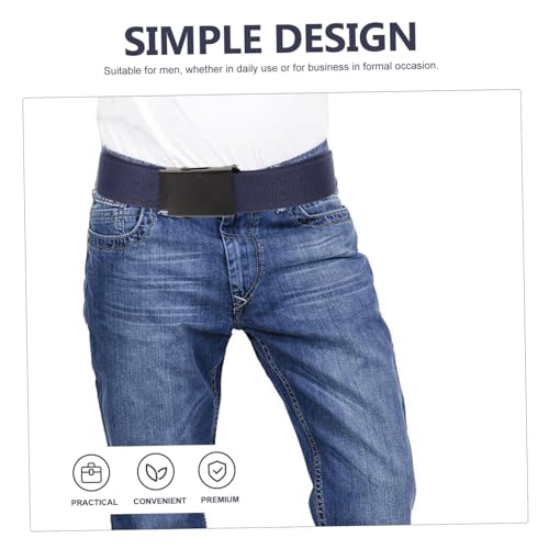 Men Canvas Waist Belt Stylish and Practical Waistband for Casual and Formal Wear for Daily Use2