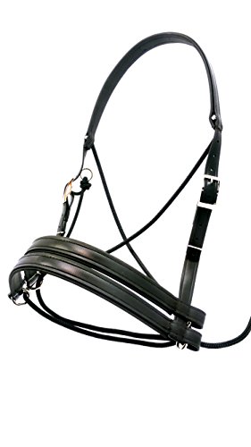 Ultimate Bitless Bridle (Black, Draft