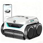 (Nouveau Modèle) Robot Piscine Sans Fil WYBOT C2 Vision-A avec caméra IA, filtration ultra-fine, forte aspiration, nettoyage fond/parois & ligne d’eau, navigation intelligente – Blanc