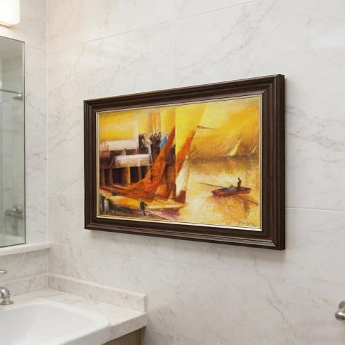 Impression sur toile Pier Lyonel Feininger avec cadre de suspension premium