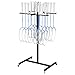 Commercial Sports Badminton Racket Holder Cart, Badminton Storage Rack Tennis Racket Display Stand School Playground Tennis Training Equipment Storage Rack
