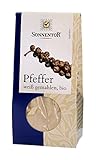 Sonnentor Pfeffer weiß gemahlen, 1er Pack (1 x 35 g) - Bio