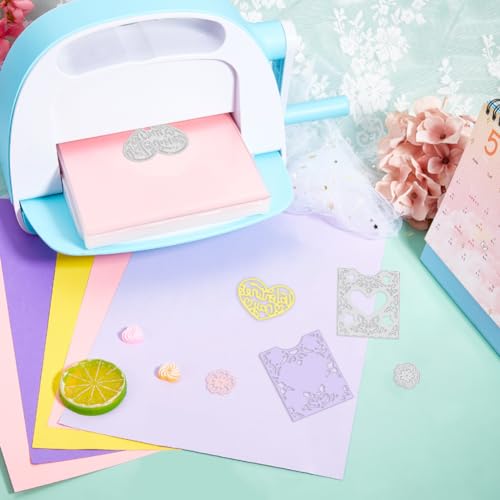 ORIGACH Valentine's Day Stitched Slots Pocket Die Cut Set for Paper Crafting Heart Background Metal Cutting Dies Embossing Stencils Template for DIY Scrapbooking Decorative Paper Card Making - Image 4