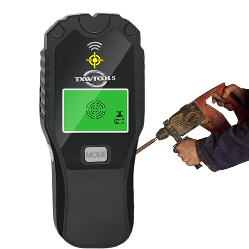 Buscador de Pared – Detector Electrónico de Pernos, Sensor de Metal y Madera | Escáner Manual con Pantalla LCD y Señal Sonora para Reparación del Hogar, Proyectos de Bricolaje