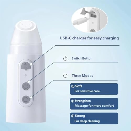 Distributeur électrique compact avec batterie rechargeable de type C de 500 mAh - 6