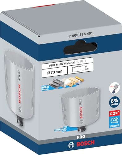 Trépan Bosch pro pour matériaux Ø.73mm - vue 3